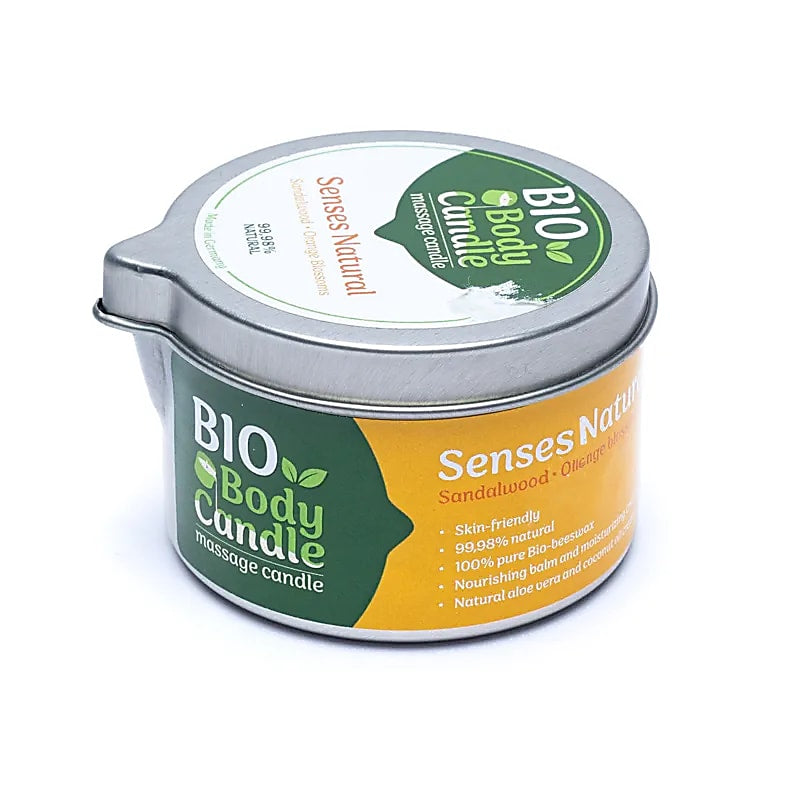 Bio Massage Kerze, Massage, Entspannung, Bio Body candle