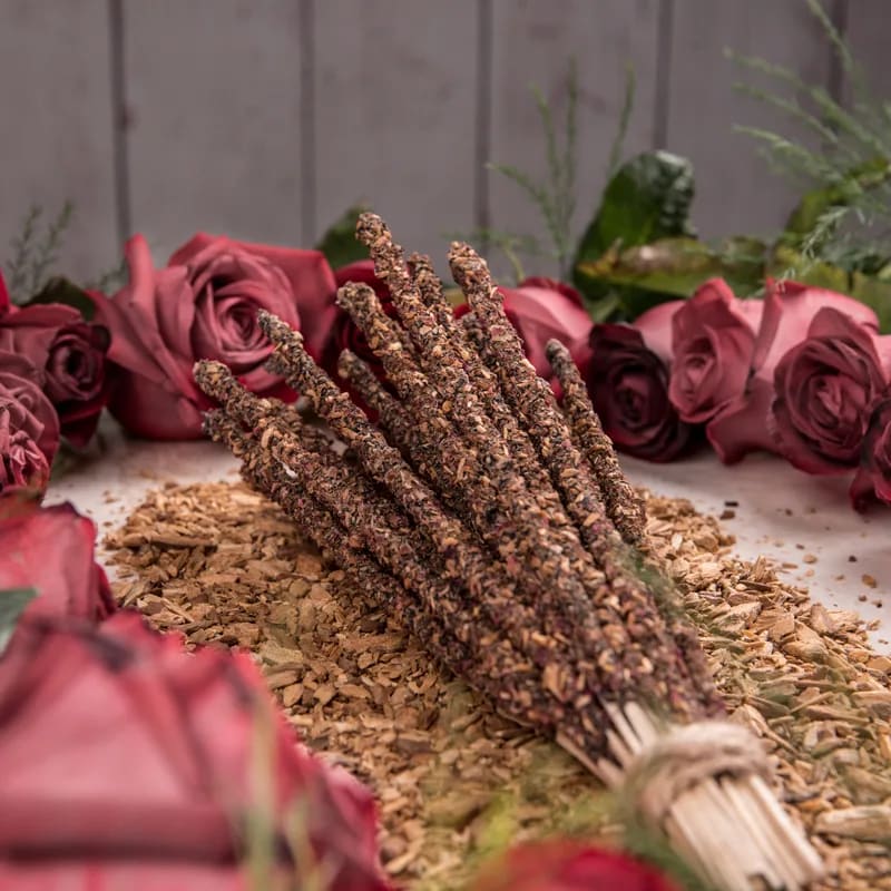 Palo Santo Räucherstäbchen, Natürliche Räucherstäbchen, Handgefertigte Räucherstäbchen, Vegane Räucherstäbchen, Nachhaltige Räucherstäbchen, Räucherstäbchen kaufen, Räucherstäbchen online bestellen, Reinigende Räucherstäbchen, Aromatherapie Räucherstäbchen, Spirituelle Räucherstäbchen, Rose, Cosmic child