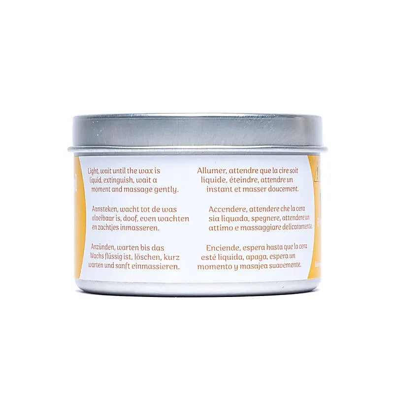 Bio Massage Kerze, Massage, Entspannung, Bio Body candle