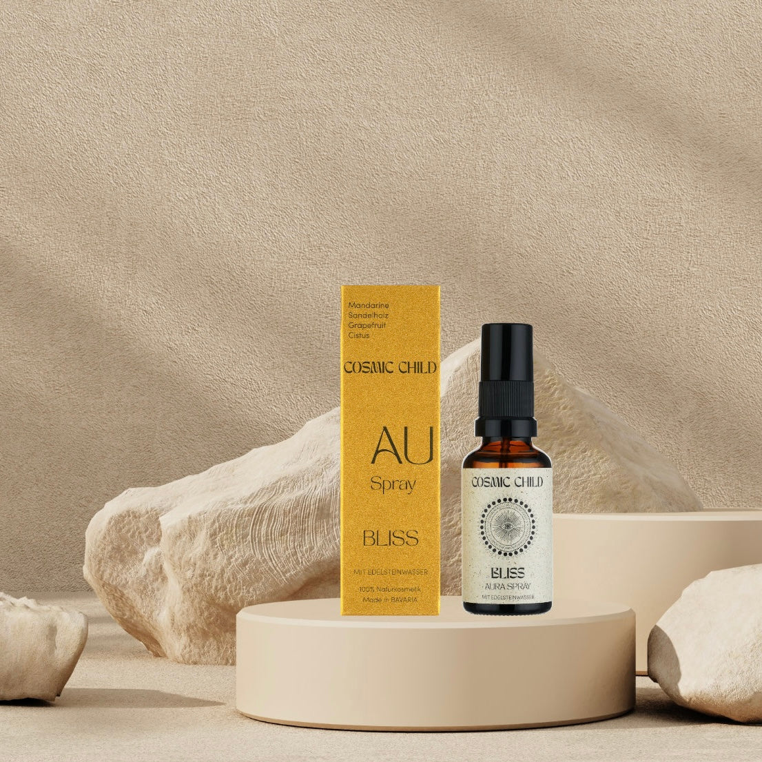 Spiritualität, Aurasoma, Aura-Spray, Aromatherapie, Ätherische Öle, Duft, Entspannung, Energie, Stimmungsaufhellend, Stressabbau, Wellness, Natürlich, Entspannend, Harmonie, Heilung, Aromaöl, Sinneserlebnis, Chakra-Ausgleich, Atemtechniken, Meditation, Geist, Körper, Seele, Achtsamkeit, Verena Ofarim,  Cosmic Child,  Happiness, Bliss, Lovehealing, Mood-Spray, Primavera, Bergkristallwasser, Edelsteinwasser, Raumduft, Aura, Yoga, Naturkosmetik, Grapefruit, Mandarine, Citrus, Chakra-Spray, Körpersprayx
Is