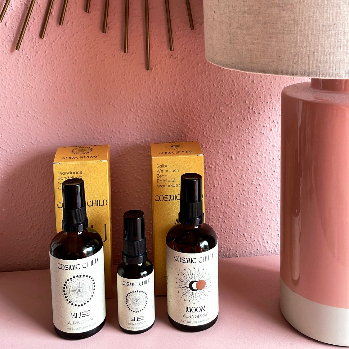 aura spray, cosmic child, aroma, bliss, moon, verena ofarim, wellness, aura soma, moodspray, edelsteinwasser, aura, well-being, yoga, meditation, ritual, Lovehealing, happiness,