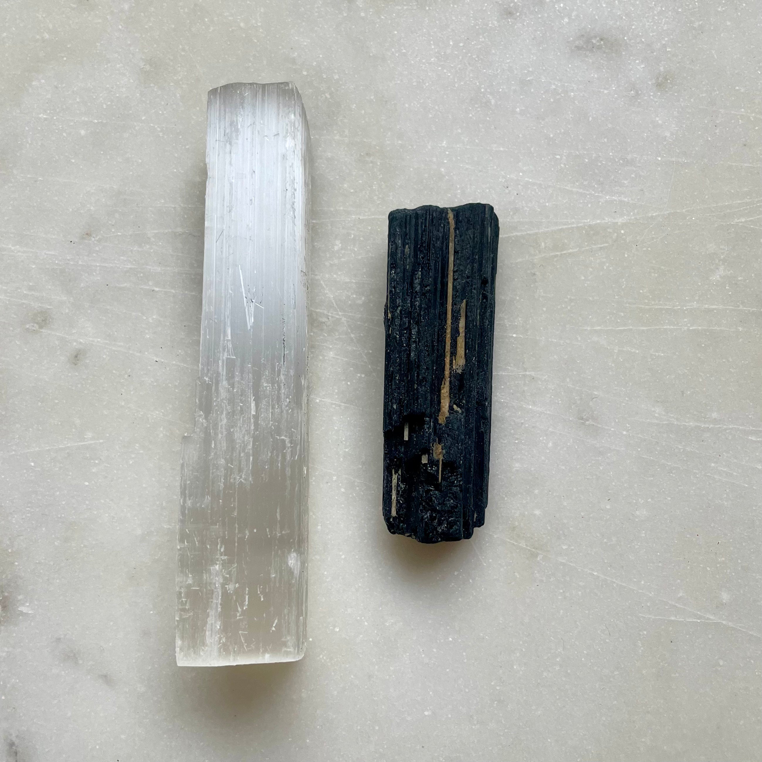 Schwarzer Turmalin Schutzstein