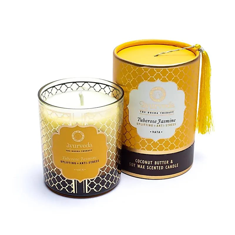 Duftkerze, Ayurveda, Ayurveda duftkerze, Geschenk, cosmicchild, Wohlbefinden, Einrichtung, Rose, Jasmin, Kerze