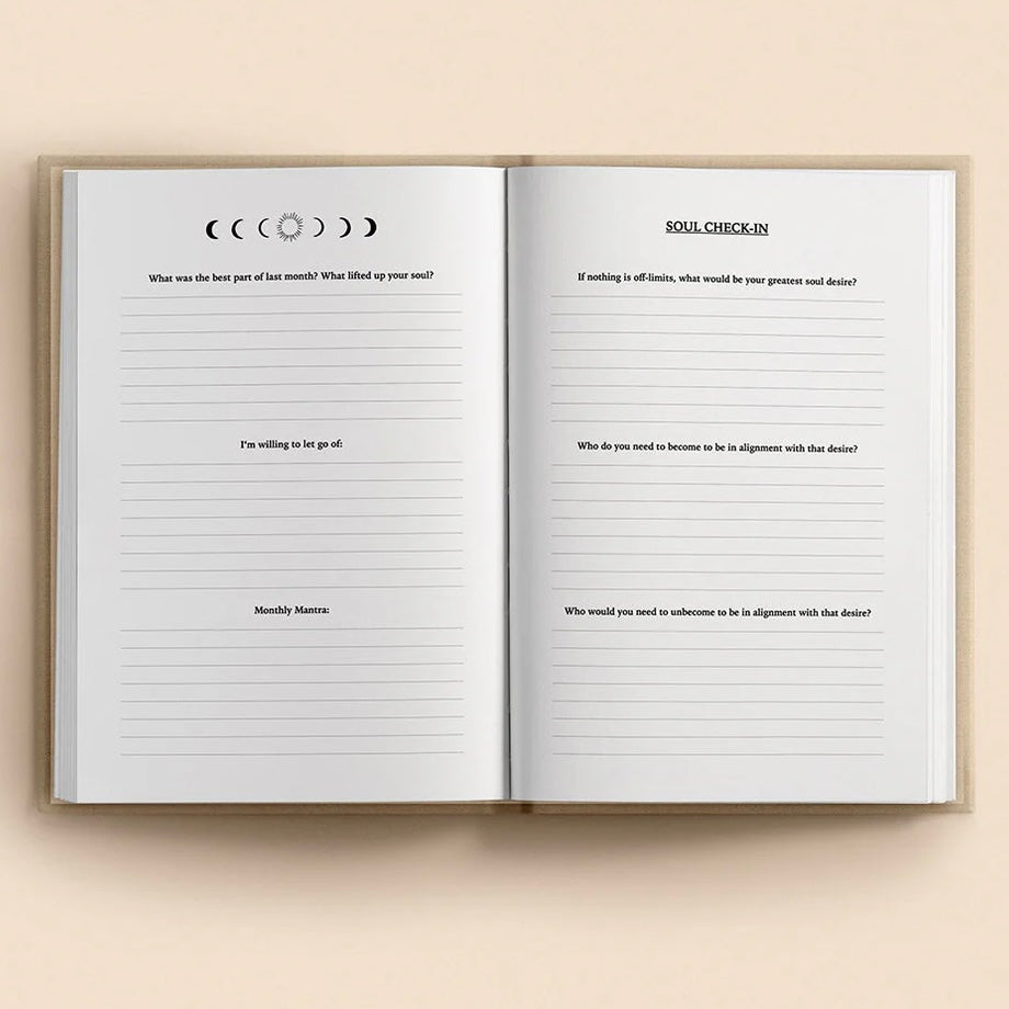 Kalender, Mond Kalender, Notizbuch, Anna Cosma, Cosmic child, Jornaling, Yoga Meditation, Geschenk, Papeterie