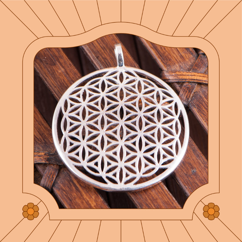 Spiritueller Anhänger Blume des Lebens | Cosmic Child by Verena Ofarim