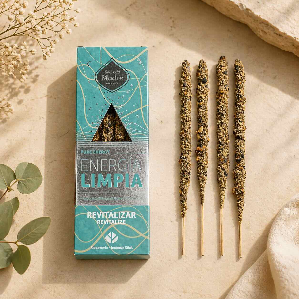 Sagrada Madre Pure Energy Räucherstäbchen – Reborn, Heal & Revitalize | Cosmic Child